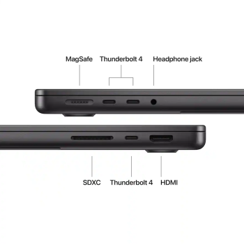 Apple Macbook Pro MDE14X/A - A3434, M5 Chip (10 Core), RAM 16GB, SSD 1TB, GPU (10 Core), 14.2 (3024 x 1964), Space Black