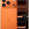Apple iPhone 17 Pro, US Version, 256GB, eSIM, Cosmic Orange- Unlocked (Renewed)
