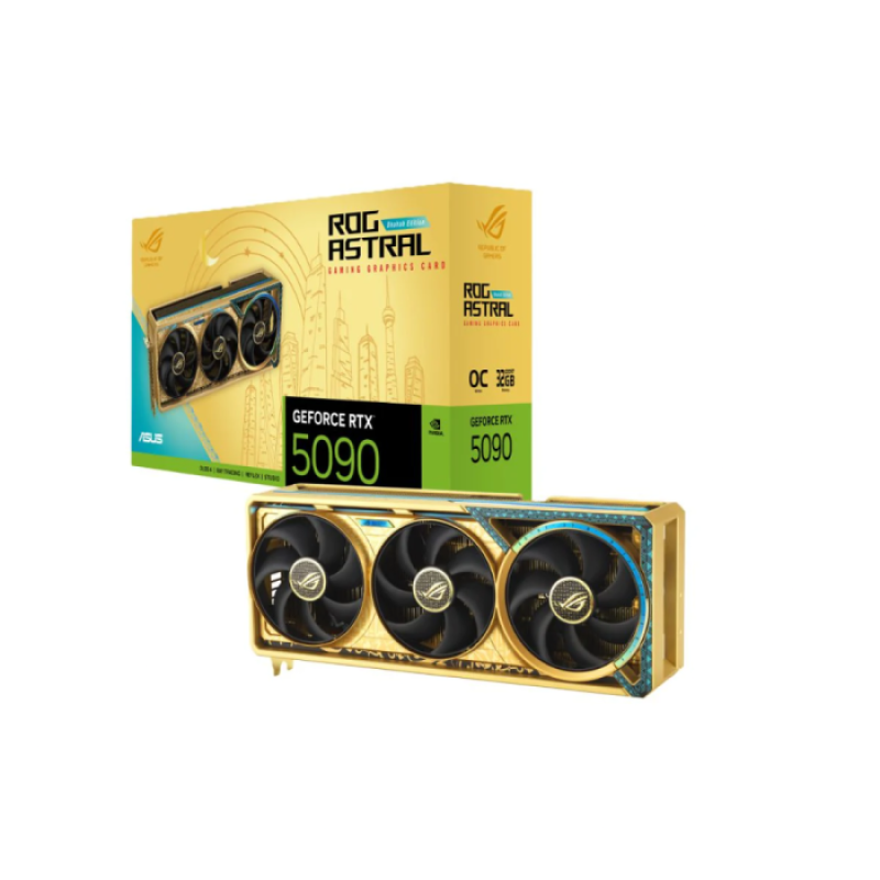 ASUS GeForce RTX™ 5090 ROG Astral 32GB DHAHAB OC Edition