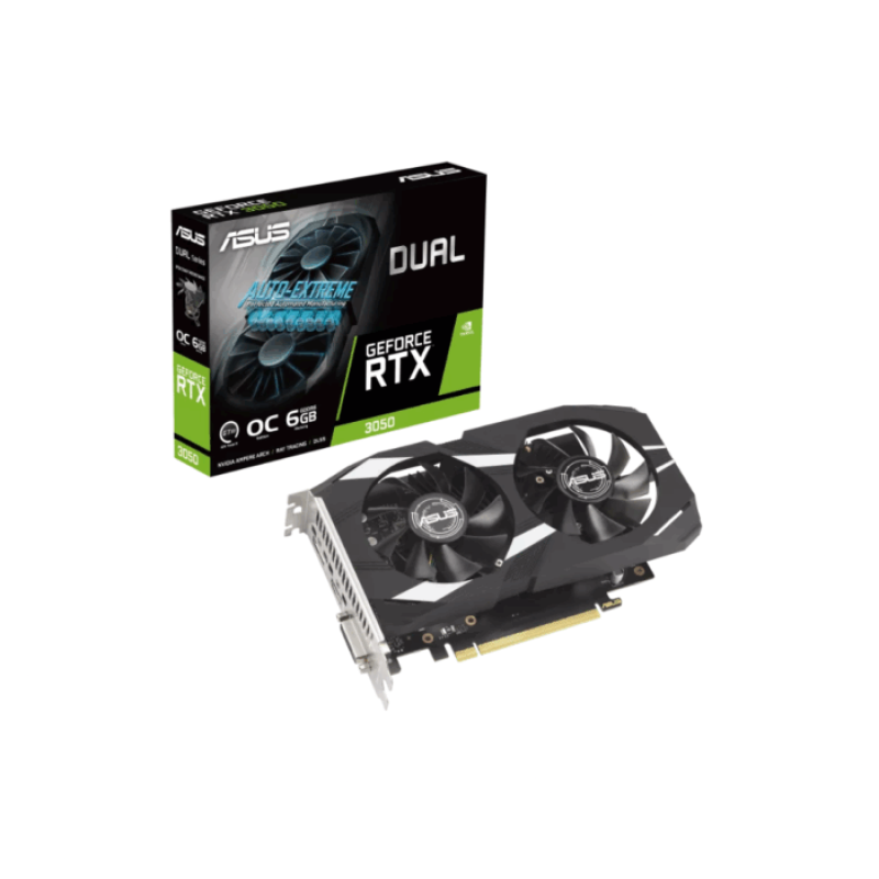 ASUS GeForce RTX™ 3050 DUAL 6G OC Edition ASUS GeForce RTX™ 3050 DUAL 6G OC Edition