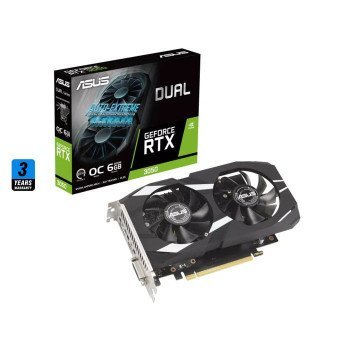 ASUS Dual GeForce RTX™ 3050 OC Edition 6GB GDDR6
