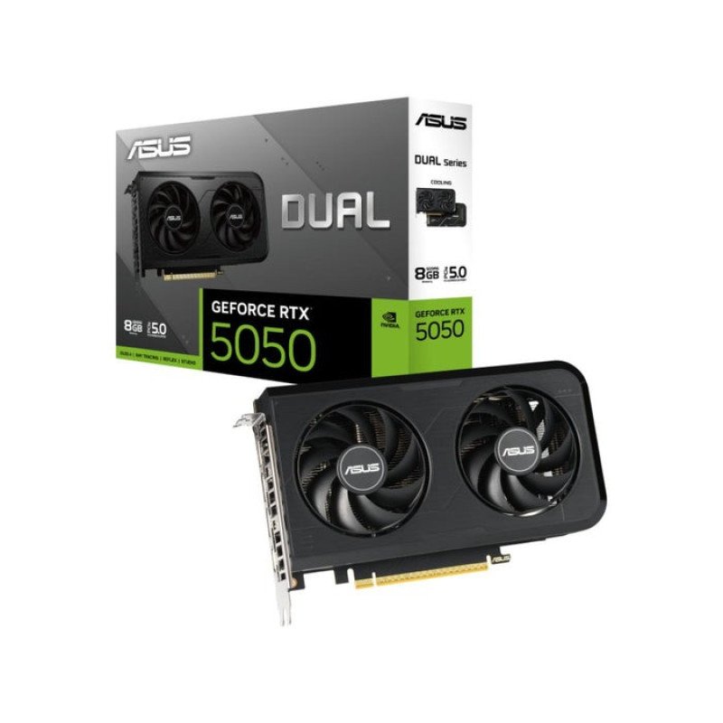 ASUS Dual GeForce RTX™ 5050 8GB GDDR6 OC Edition