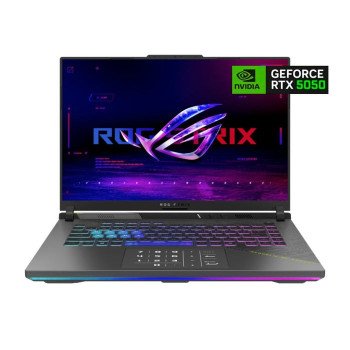 ASUS ROG Strix G16 G614PH-RV039, AMD Ryzen 9-8940HX, RAM 32GB, SSD 1TB, NVIDIA RTX 5050 8GB, 16.0 Inch WUXGA 165Hz, Eclipse Gray