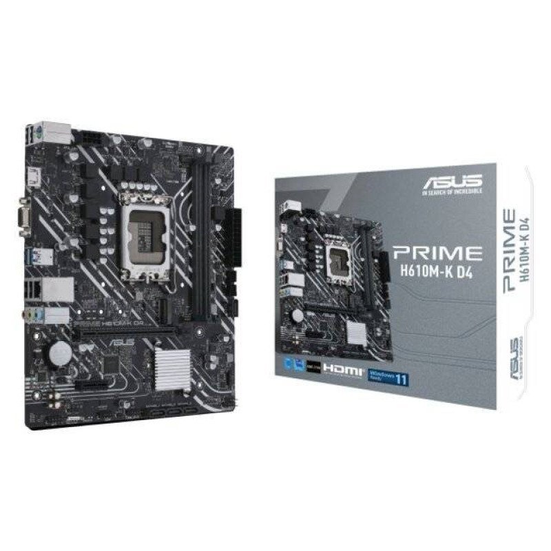 Asus PRIME H610M-K D4 Motherboard Asus PRIME H610M-K D4 Motherboard
