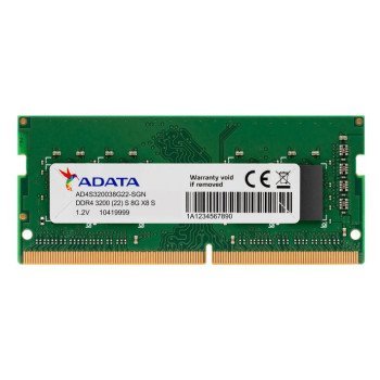 ADATA Premier DDR4 3200 - 8GB - 260-pin SO-DIMM Laptop RAM