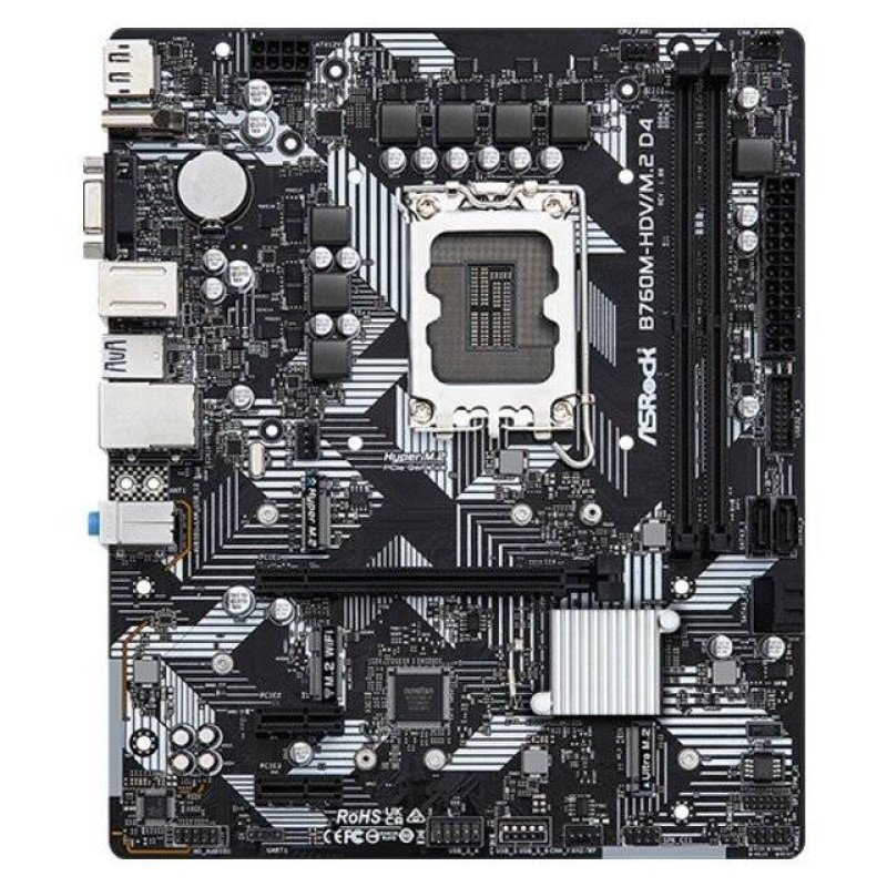 Asrock B760M-HDV/M.2 DDR4 Motherboard