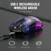 Attack Shark x2 [Wired+2.4G+BT] Mouse (Black)
