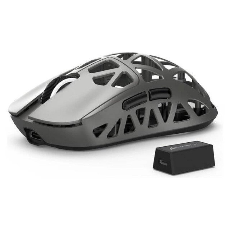 Attack Shark R2 [Wired-2.4G-BT5.1] Wireless Mouse (Sliver Grey)