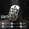 Attack Shark R2 [Wired-2.4G-BT5.1] Mouse (Retro White)