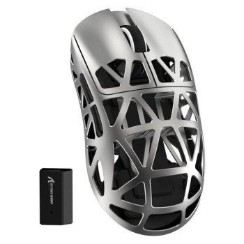 Attack Shark R2 [Wired-2.4G-BT5.1] Wireless Mouse (Sliver Grey)