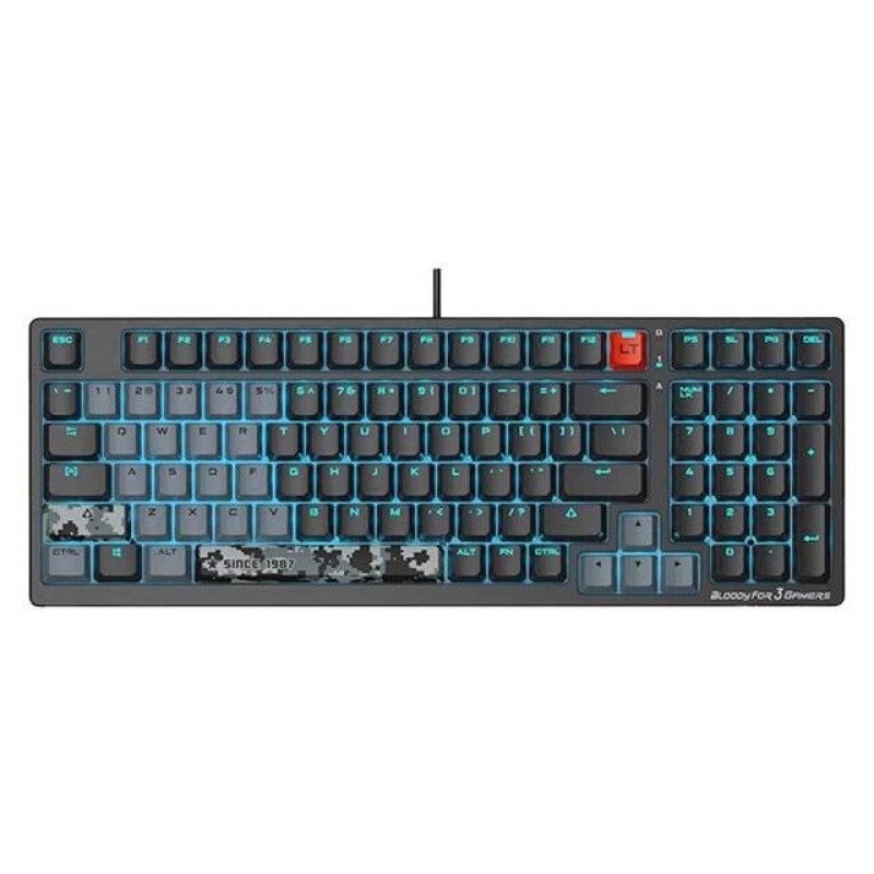 Bloody T98 Mechanical Keyboard (Pixel Black) Bloody T98 Mechanical Keyboard (Pixel Black)