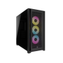 CORSAIR 5000D ICUE AIRFLOW FAN RGB MT CASE BLACK