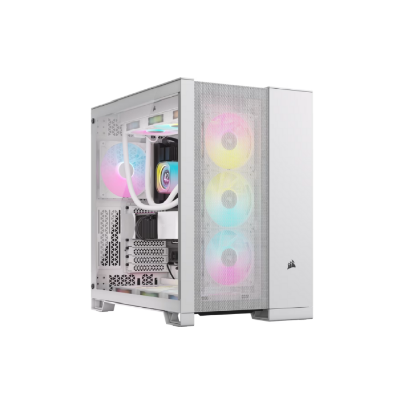CORSAIR 6500D AIRFLOW TEMPERED GLASS MT CASE WHITE CORSAIR 6500D AIRFLOW TEMPERED GLASS MT CASE WHITE