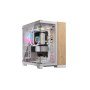 CORSAIR 6500X TEMPERED GLASS MT BAMBOO WOOD CASE RGB
