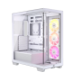 CORSAIR 3500X ICUE LINK RGB TEMPERED GLASS MT CASE WHITE