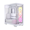 CORSAIR 3500X ARGB TEMPERED GLASS MT CASE WHITE CORSAIR 3500X ARGB TEMPERED GLASS MT CASE WHITE