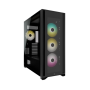 CORSAIR 7000X ICUE RGB FULL TOWER CASE TEMP GLASS 1+3BLACK