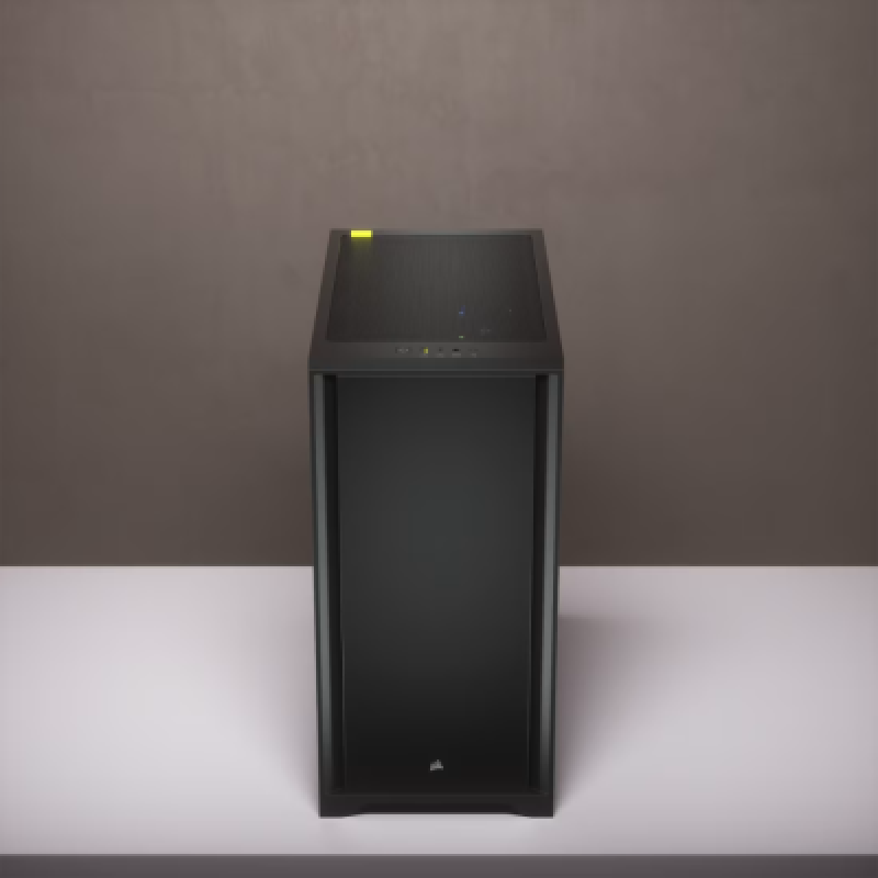 CORSAIR ICUE 4000D TOWER TEMPERED GLASS RGB CASE BLACK