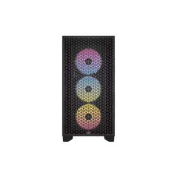 CORSAIR CASE 3000D AIRFLOW TEMPERED GLASS MT RGB BLACK