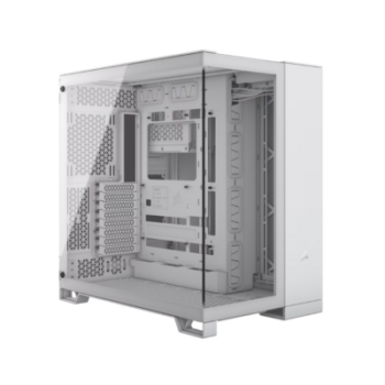 CORSAIR 6500X TEMPERED GLASS MT CASE WHIT