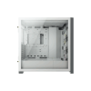 CORSAIR ICUE 5000X RGB TEMPERED GLASS MID-TOWER SMART CASE WHITE