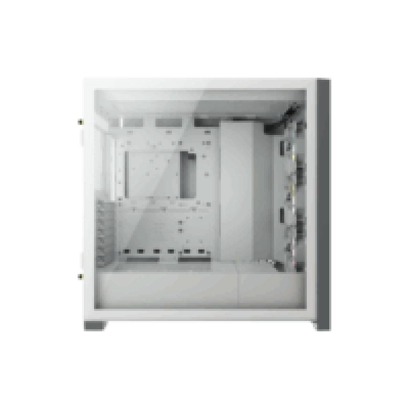 CORSAIR ICUE 5000X RGB TEMPERED GLASS MID-TOWER SMART CASE WHITE