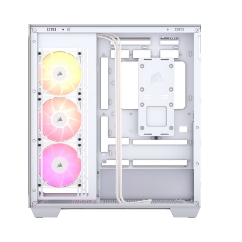 CORSAIR 3500X ICUE LINK RGB TEMPERED GLASS MT CASE WHITE