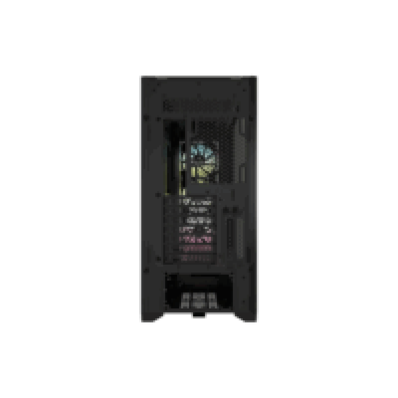 CORSAIR ICUE 5000X RGB TEMPERED GLASS MID-TOWER SMART CASE BLACK