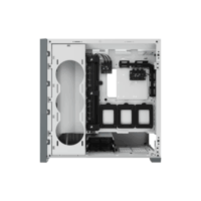 CORSAIR ICUE 5000X RGB TEMPERED GLASS MID-TOWER SMART CASE WHITE