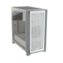 CORSAIR 4000D TOWER AIRFLOW CASE WHITE