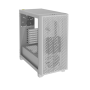 CORSAIR 3000D AIRFLOW TEMPERED GLASS MT CASE WHITE