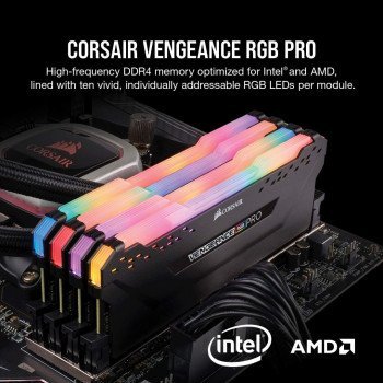 RAM DDR4 8GB 3200 CORSAIR VENGEANCE RGB RS c16