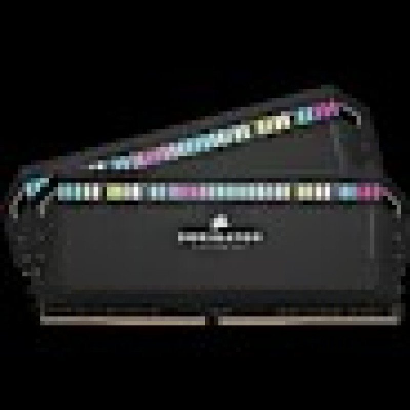 RAM DDR5 KIT 2X32 5600 CORSAIR DOMINATOR PLATINUM RGB C40 BLACK