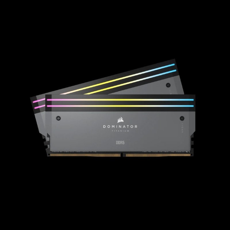 RAM DDR5 KIT 2X32 6000 CORSAIR DOMINATOR TITANIUM CL30 EXPO RGB RAM DDR5 KIT 2X32 6000 CORSAIR DOMINATOR TITANIUM CL30 EXPO RGB