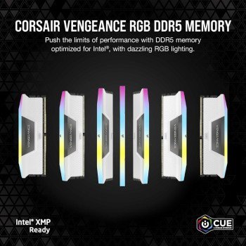 RAM DDR5 KIT 2X16 6400 CORSAIR VENGEANCE RGB W Z36 XMP&EXPO