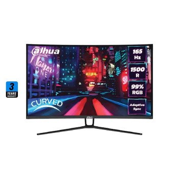 Dahua 31.5 LM32-E230C 165Hz 1Ms FHD (1920x1080P) Curved VA, Monitor