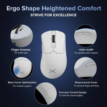 Delux M900 Wireless Mouse (White) Delux M900 Wireless Mouse (White)