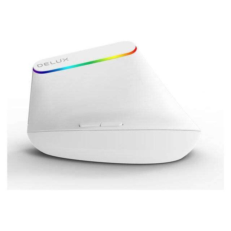 Delux M618C Wireless Mouse (White)