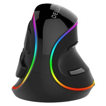 Delux M618 Plus Wireless Mouse (Black)