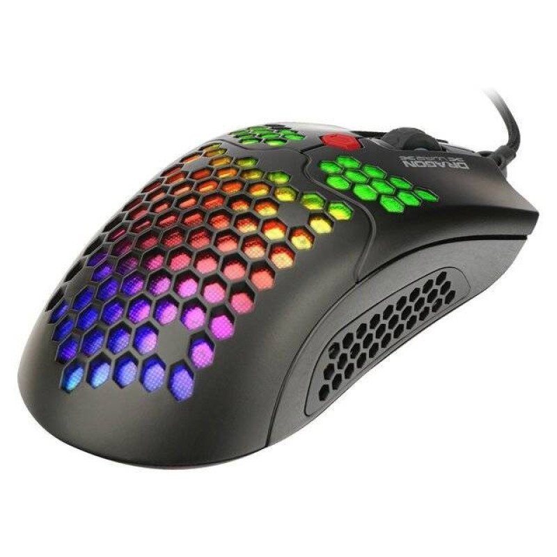 Dragon War ELE-G25 Wired Mouse (Black)