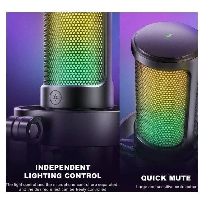 FIFINE AmpliGame A8 RGB USB Mic