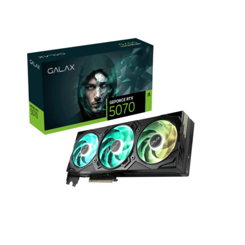GALAX GeForce RTX™ 5070 12GB EX Edition BLACK GALAX GeForce RTX™ 5070 12GB EX Edition BLACK