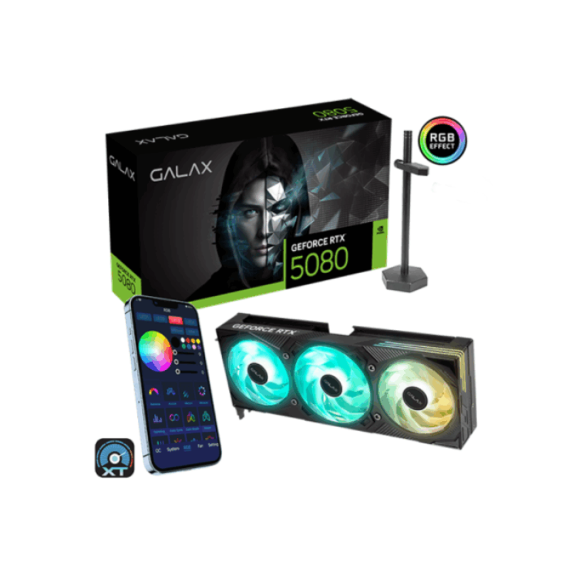 GALAX GeForce RTX™ 5080 EX 16GB BLACK OC Edition