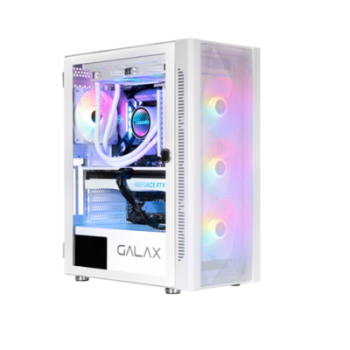 GALAX REVOLUTION-06 ARGB CASE 4 FAN+CONTROLLER WHITE RGB