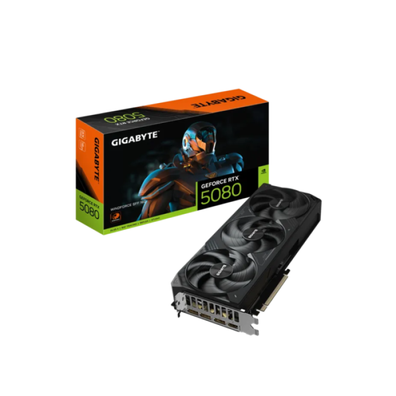 GIGABYTE GeForce RTX™ 5080 WINDFORCE SFF N5080WF3-16GD
