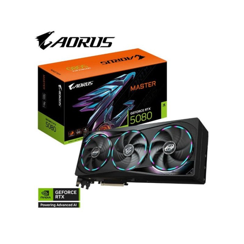 GIGABYTE AORUS GeForce RTX™ 5080 MASTER 16GB