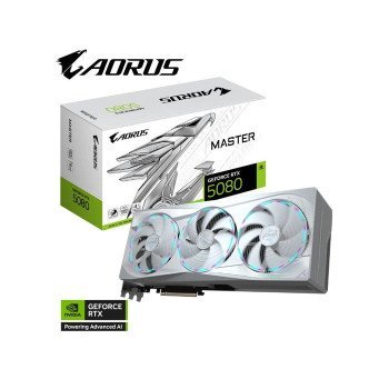 GIGABYTE AORUS GeForce RTX™ 5080 MASTER ICE 16GB