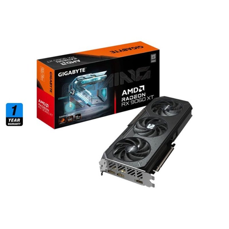 Gigabyte Radeon™ RX 9060 XT GAMING OC 16GB Gigabyte Radeon™ RX 9060 XT GAMING OC 16GB
