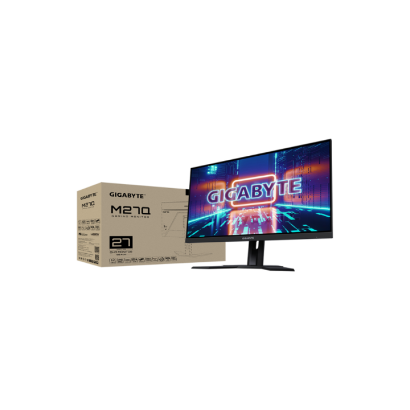 GIGABYTE MONITOR M27Q 27 GAMING 2K 0.5MS 165Hz IPS
