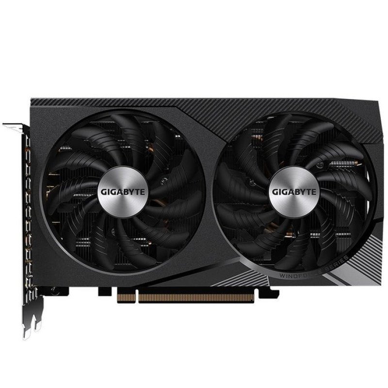 Gigabyte GeForce RTX 3060 WINDFORCE OC 12G – 12GB GDDR6, 1792 MHz Boost Clock, PCIe 4.0, WINDFORCE 2X Cooling, 7680x4320 Resolution
